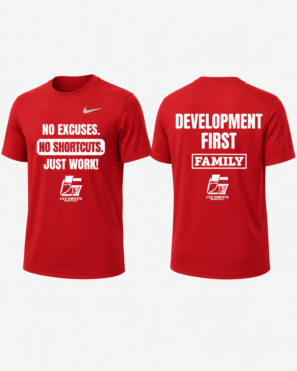 Nike Team Legend Tee • No Excuses Edition (Dri-Fit)